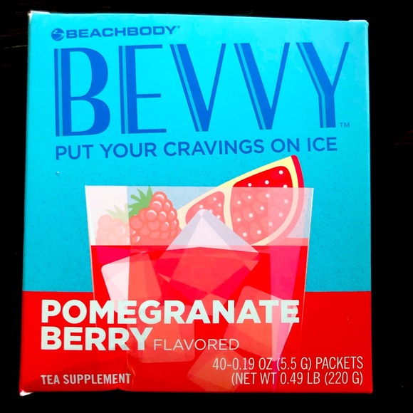 Beachbody Pomegranate BEVVY Tea